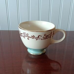 Vintage Gold Crown coffee cup from 1950's